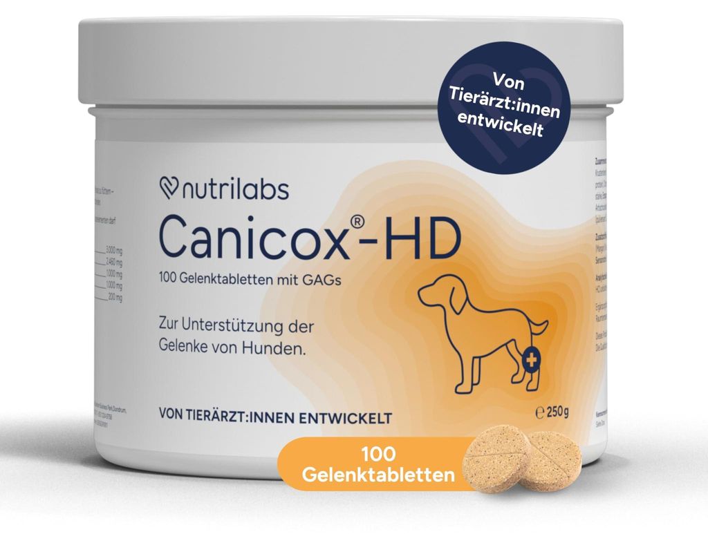 NutriLabs Canicox-HD Gelenktabletten für Hunde 100 STK. - Produktbild 