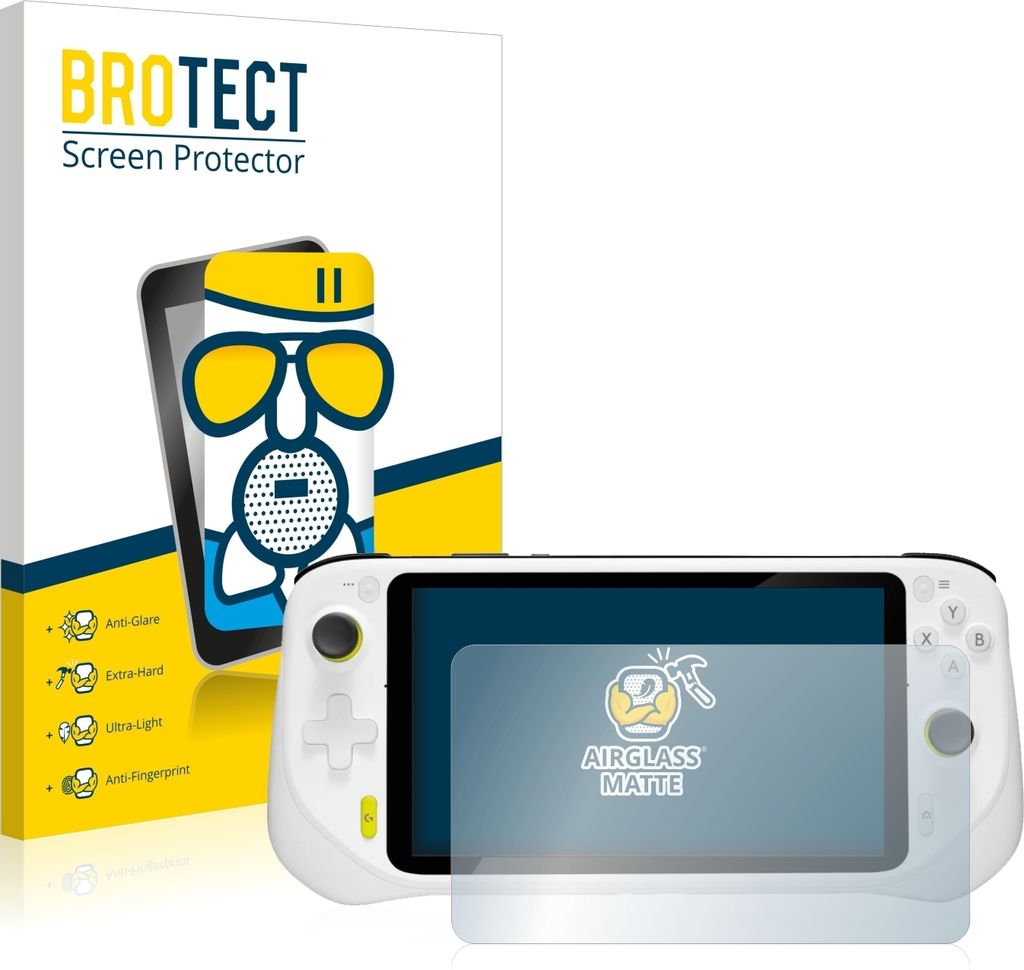 BROTECT Entspiegelungs Schutzglas für Logitech G Cloud Schutzfolie Panzer Folie Glas Display Schutz matt