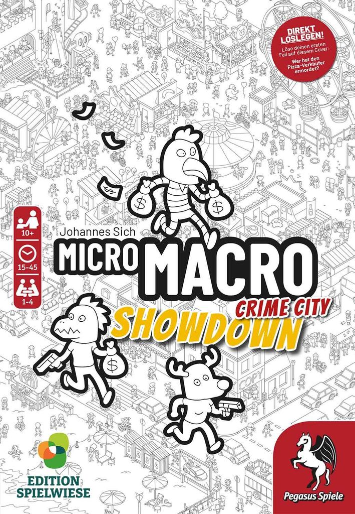 Pegasus Spiele MicroMacro: Crime City 4 Showdown Produktbild 
