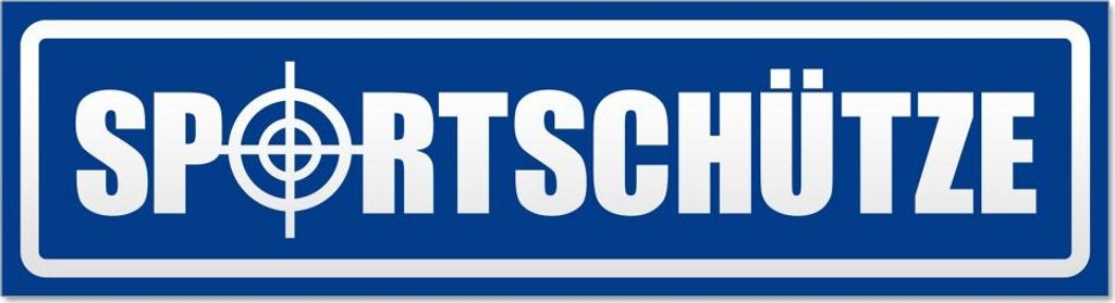 Sportschütze invertiert Magnetschild Schild magnetisch