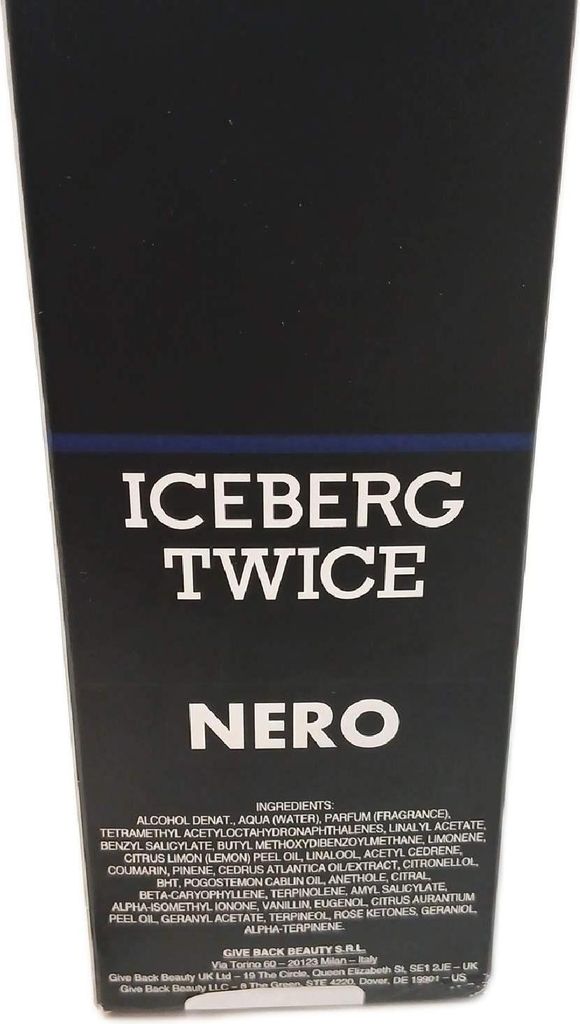 Iceberg Twice Nero For Him Eau de Toilette 125 ml (homme) Image du produit 