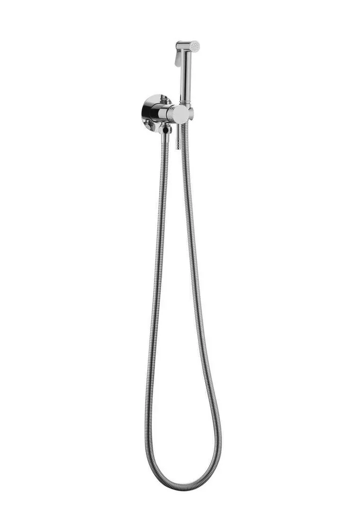 WEBO Kit Bidet Completo Inox RVS - Miscelatore Monocomando Parete