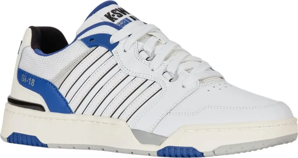 Chaussures K-Swiss Rival 08531125 : Baskets Blanches de Tennis Premium