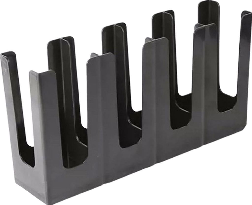 Verstellbarer Einweg-Pappbecherhalter, 4 Fächer, Kaffeebecher- und Deckel-Organizer, große Kapazität, Aufbewahrungshalter für Kaffeestationen f...