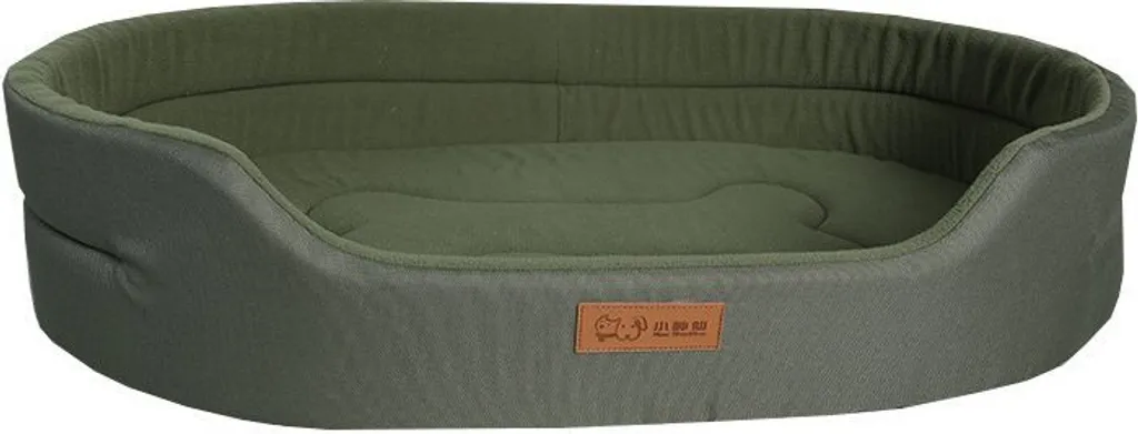 Dormire come su una nuvola: INF Cuccia Nido Peluche Verde M