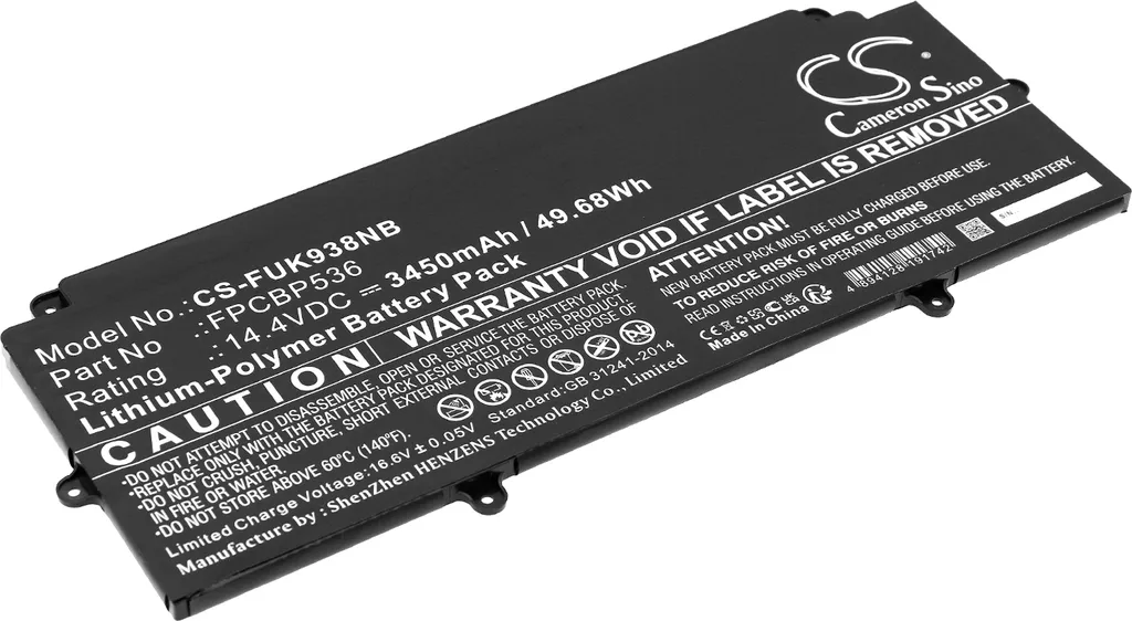 Batterie LifeBook U9310X : Travaillez partout avec votre PC Fujitsu