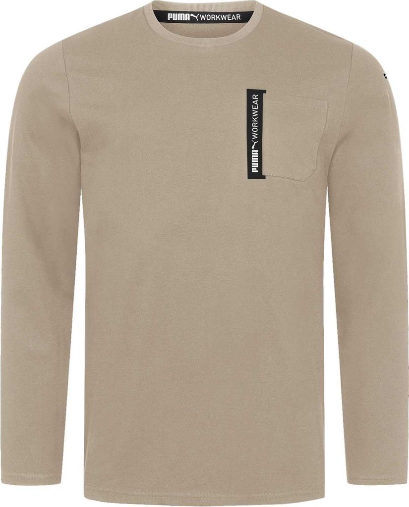 PUMA WORKWEAR ADVANCED Longsleeve Braun XXL