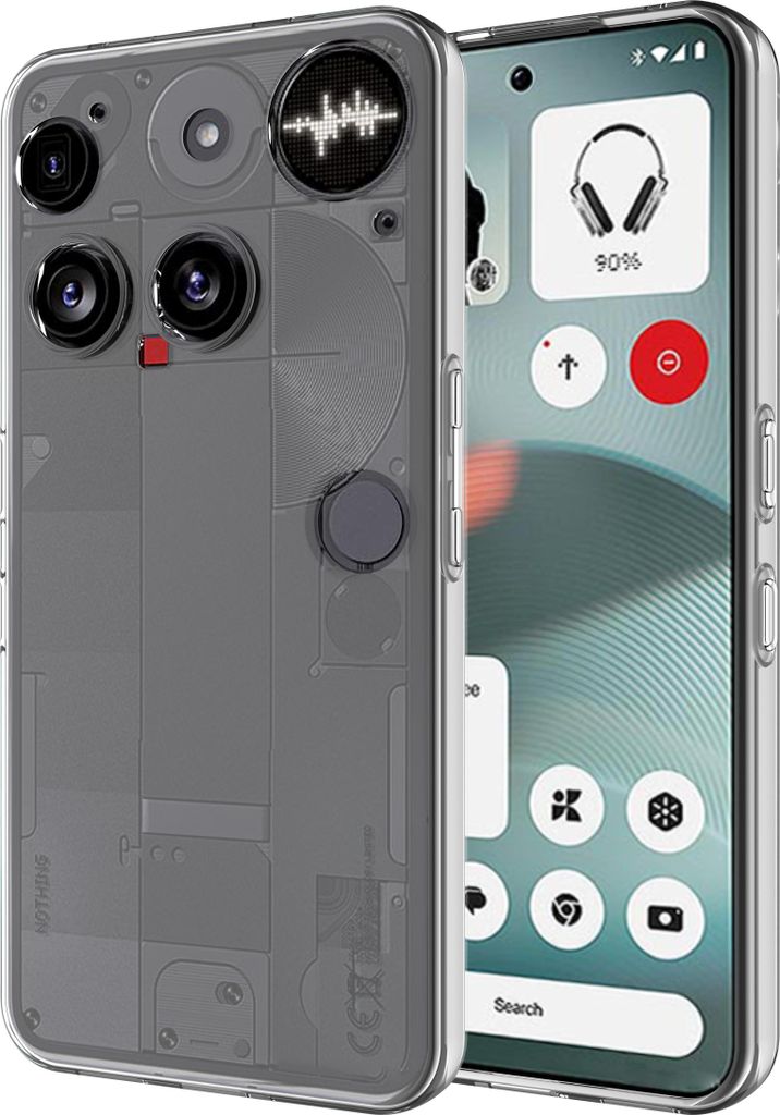 Hülle Nothing Phone (3) Schutzhülle - Cazy - Transparant Produktbild 