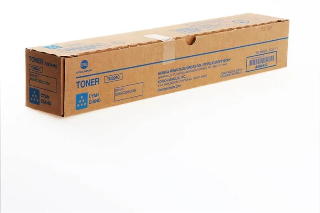 Cartouche de Toner Cyan TN-324C Konica Minolta A8DA450 Originale C308