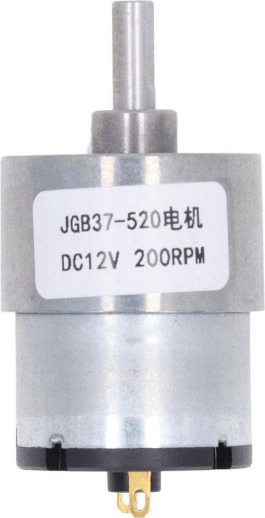 Getriebemotor DC 12V Drehzahlreduzierungsgetriebemotor mit Hall-Encoder für Roboteranlagen 200 U/min