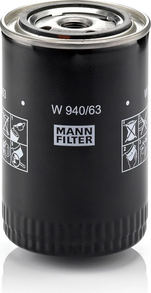 Ölfilter MANN-FILTER W 940/63 Anschraubfilter für NEW HOLLAND TN für LANDINI REX