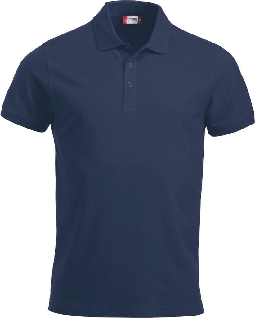 Clique Polo-Shirt Classic Lincoln, dunkelblau, Uni-Größe: 3XL