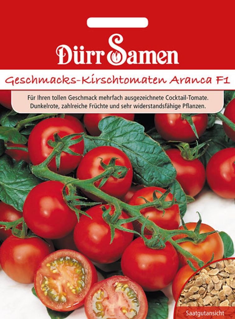 Dürr-Samen - Geschmacks-Kirschtomaten Aranca F1 - Saatgut - Produktbild 