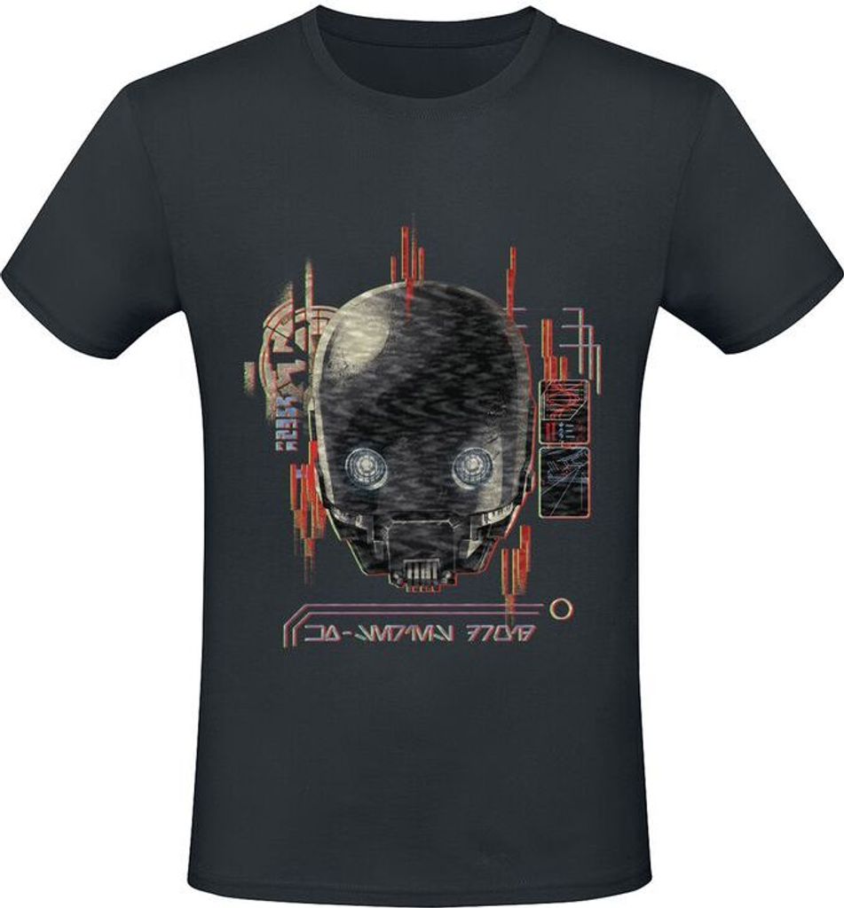 STAR WARS ANDOR - STATIC ( Unis Black T-Shirt) L