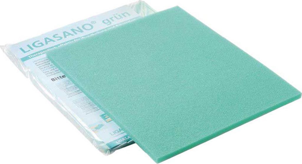 LIGASANO grün unsterile große Platten, 28 Stück - 55x45x2cm