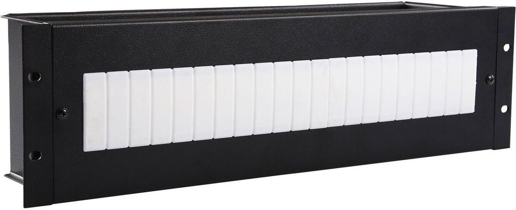 Lanview RAX630BL. Produktfarbe: Schwarz, Rack-Kapazität: 3U, Kompatible Regalbreite: 19". Breite: 482 mm, Tiefe: 123 mm