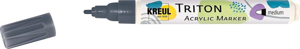 KREUL Acrylmarker TRITON Acrylic Marker graphite