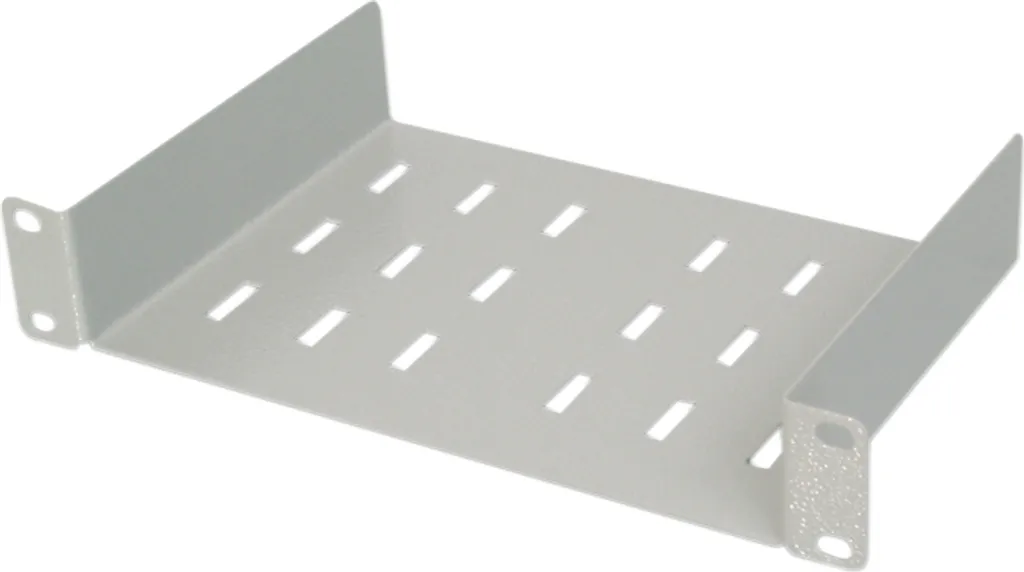 DIGITUS Ripiano Rack 10" 1U - Supporto per Switch e Modem 150mm - 4