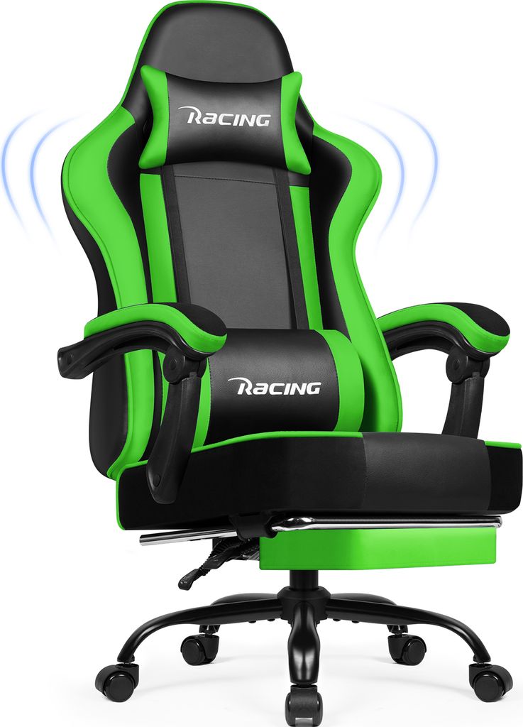 Marodic Gaming Stuhl mit Fußstütze Bürostuhl 150kg Produktbild 