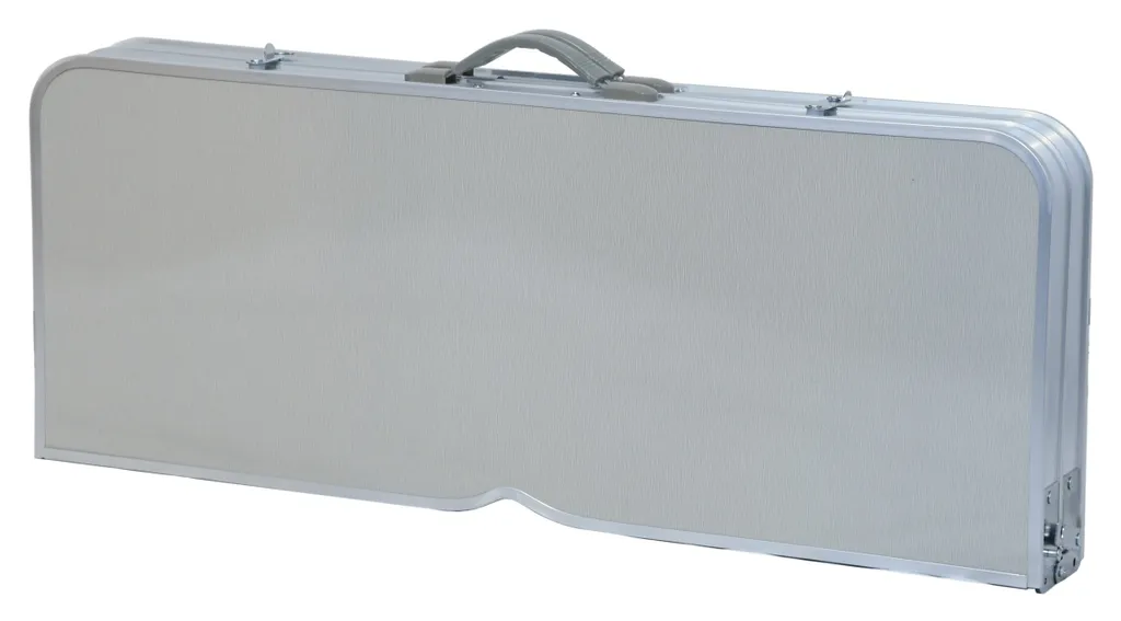 Table de camping pliante en aluminium avec tabourets compacts - 8