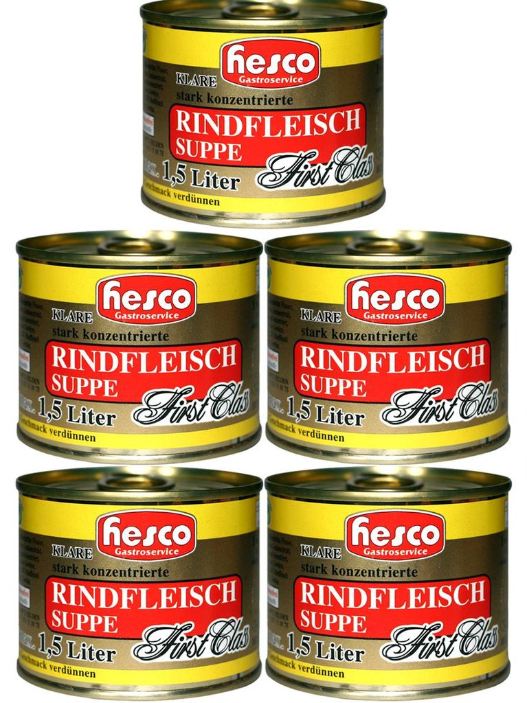 Hesco First Class Zupa wołowa wysoko skoncentrowana 5 Zdjęcie produktu 