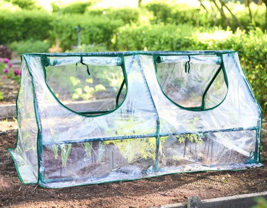 Parkside® Frühbeet Treibhaus Gewächshaus Folienfrühbeet Produktbild 2