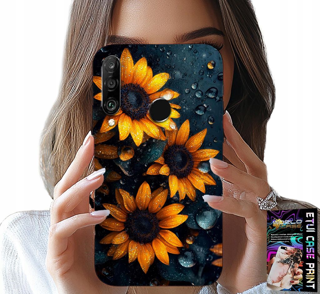 Hülle Für Huawei P30 Lite - Sonnenblumen, Sonnenblume, Blumenmuster