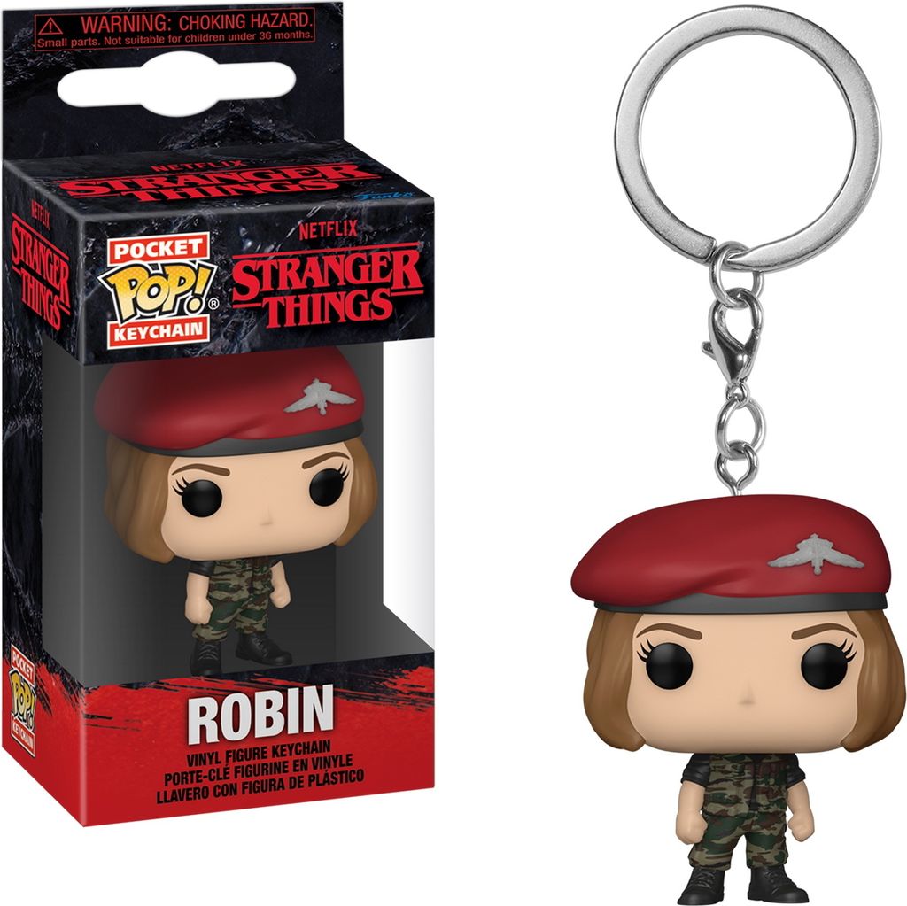 Stranger Things - Robin - Schlüsselanhänger Funko Pocket POP! Keychain