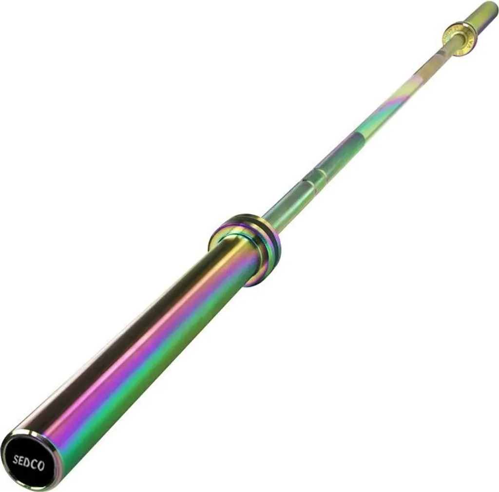Barre d'Haltérophilie 220 cm Sedco Titanium Color - Standard Olympique