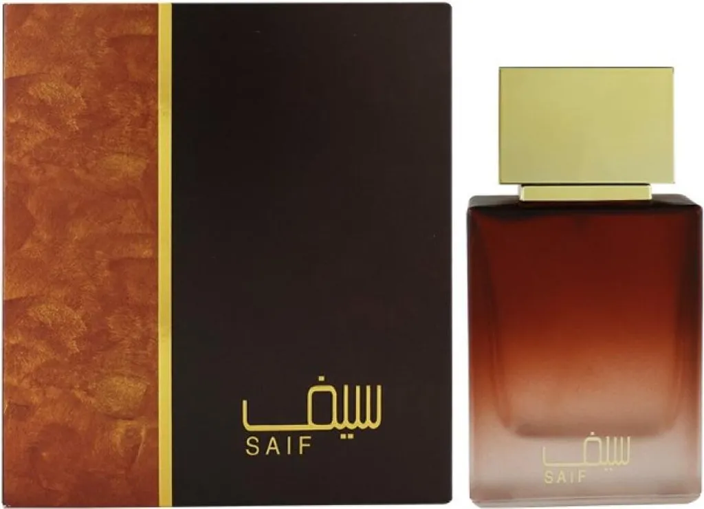 Saif Eau de Parfum 50 ml - Senteur intense aux notes boisées et ambrées