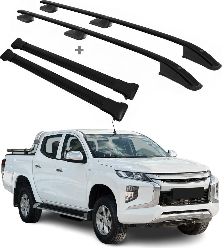 Set di barre portatutto per Mitsubishi L200 2014-2024, Immagine del prodotto 