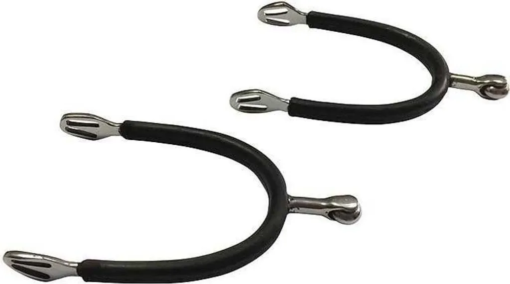 Éperons Anglais Caoutchoutés Noir 20mm Marjoman Distribucion Robustes