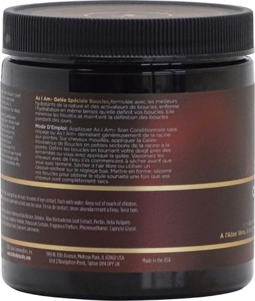 As I Am Curling Jelly Coil and Curl Definer 227g Produktbild 6
