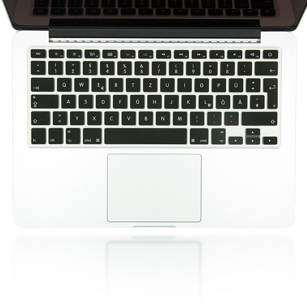 ultradünn Displayschutzfolie matt mit Laptophülle iCasso Schutzhülle für MacBook mit 13 Zoll Tastaturschutz und Staubschutzstecker für MacBook 13 Zoll 