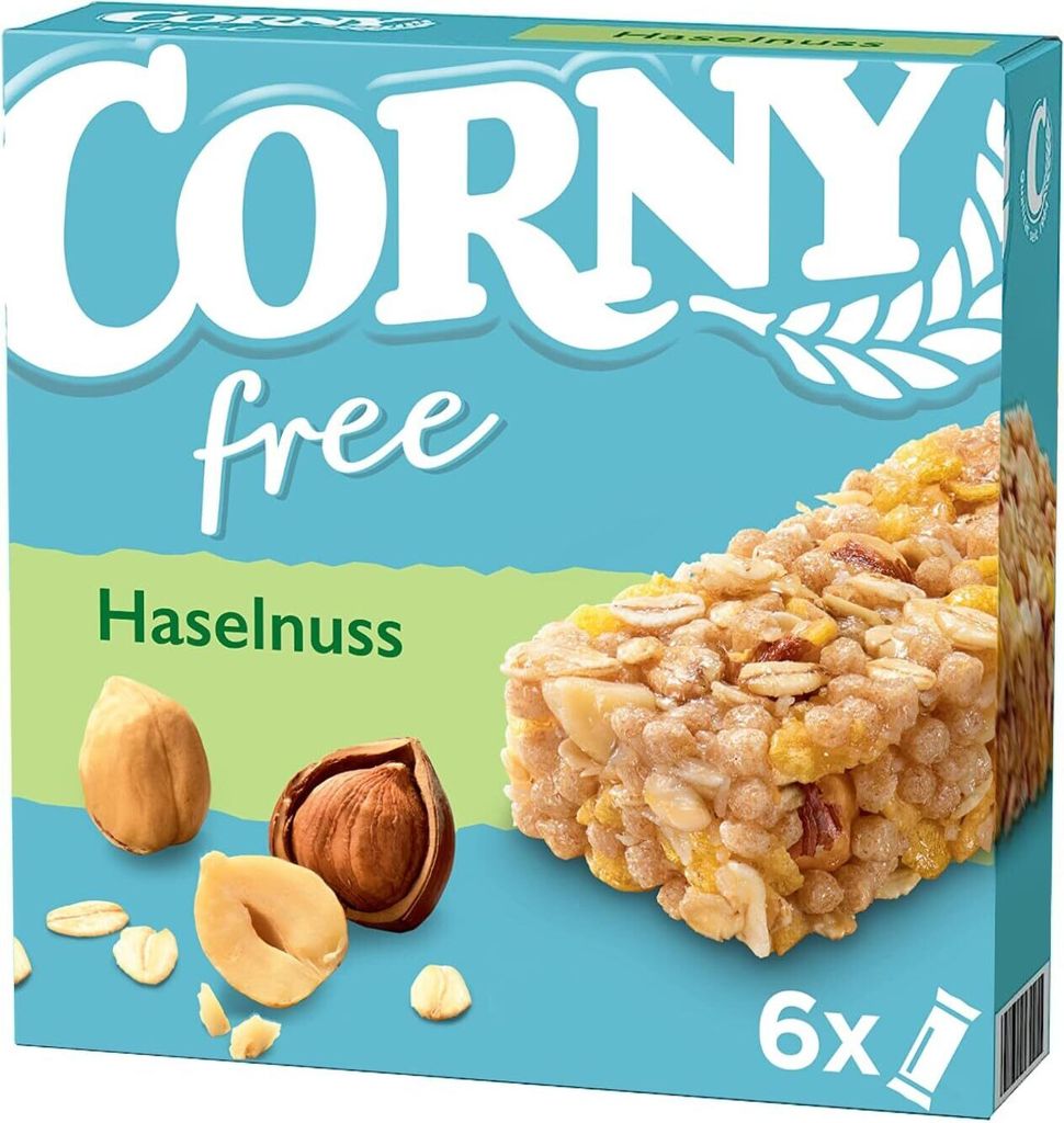 CORNY 507520 Corny Free Haselnuss 6er Immagine del prodotto 