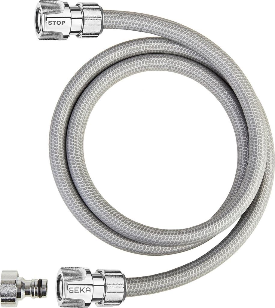 GEKA plus Schlauchwagen-Anschlussset für den Wasserhahn mit Image du produit 