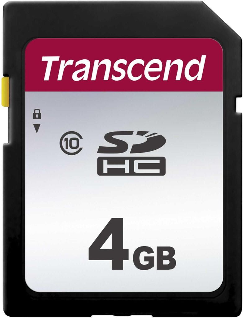 Transcend SDHC 300S 4GB Class 10