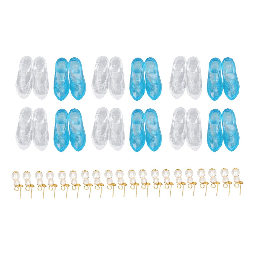 Miniatur Schuhe Kleid Set,Puppenhaus Schuhe Kleid Set,Miniatur Heels Kleid Set,Tiny Doll High Heels,Mini Dolls House Heels,Dolls High Heels