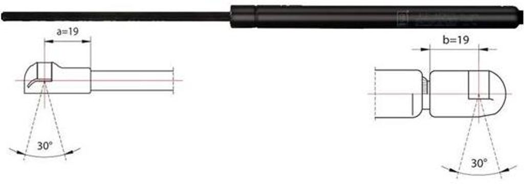 METZGER 2110105 Gasfeder Heckklappendämpfer für VW Lupo (6X1, 6E1)