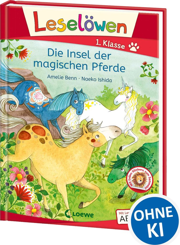 Leselöwen 1. Klasse - Die Insel der magischen Pferde
