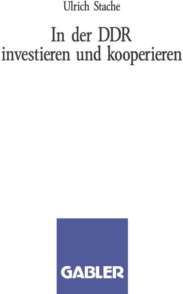 In der DDR investieren und kooperieren