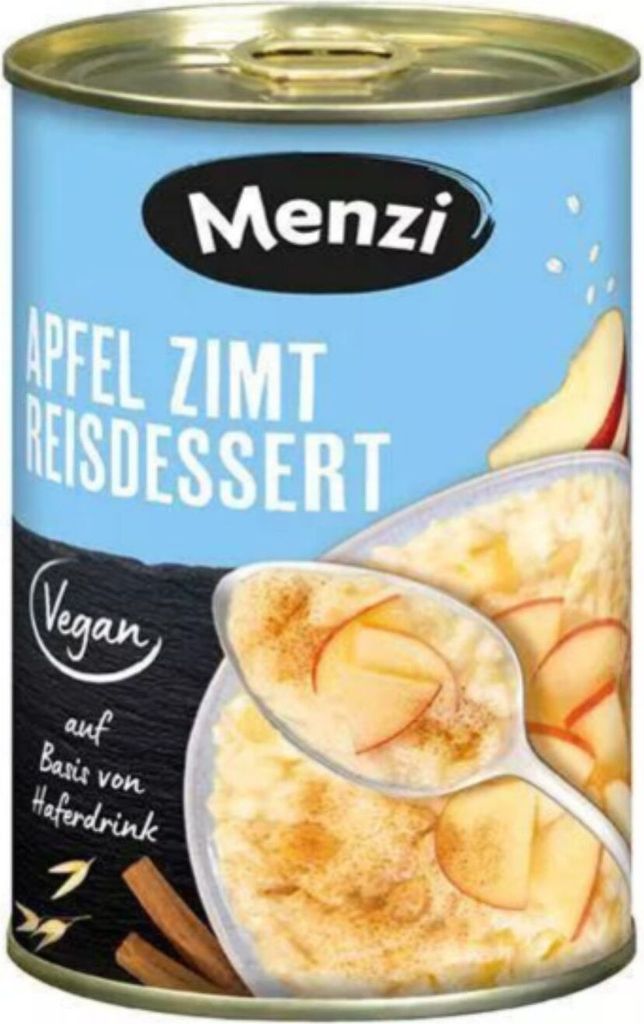 Menzi Apfel Zimt Reisdessert, 400g Produktbild 