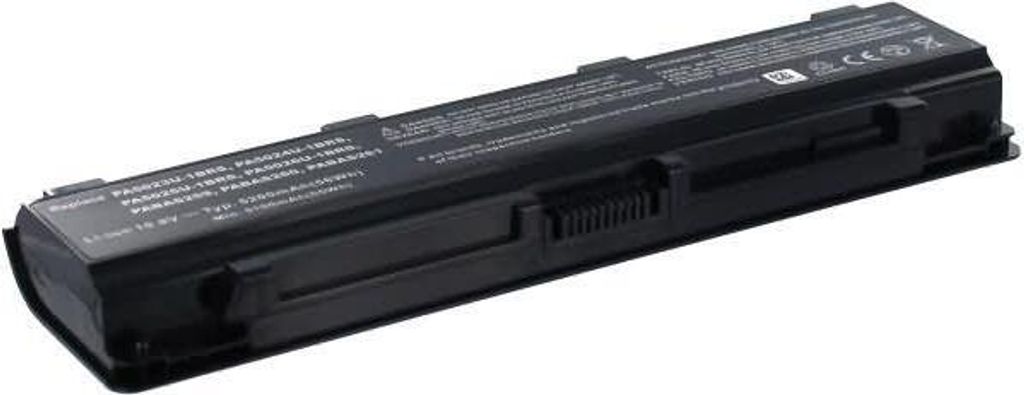 Akku für Toshiba Satellite L850-1LW Li-Ion 10,8 Volt 4400 mAh schwarz
