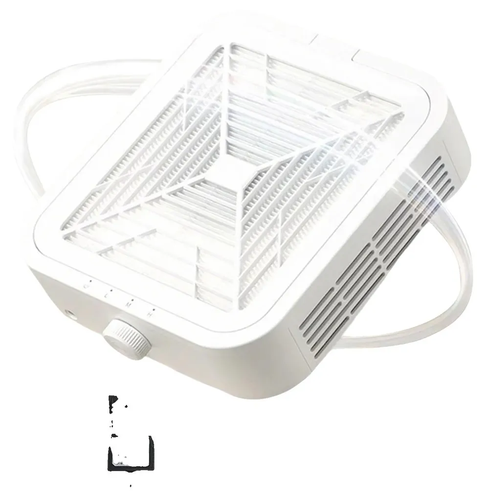 Aspirateur manucure forte aspiration blanc à vitesses réglables UE