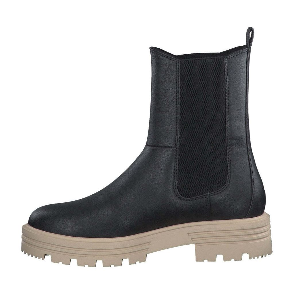s.Oliver Damen Chelsea Boot Stiefelette Profilsohle Plateau 5-25411-39, Größe:40 EU, Farbe:Schwarz