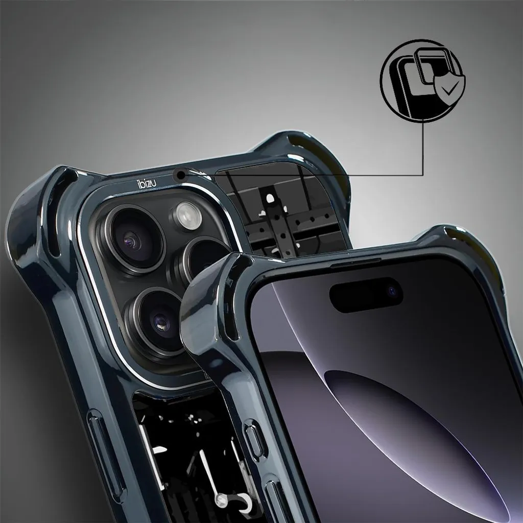 Coque iPhone 16 Pro Max Anti-Chute MagSafe IBIZU DropGuard Ultra Robuste - 3