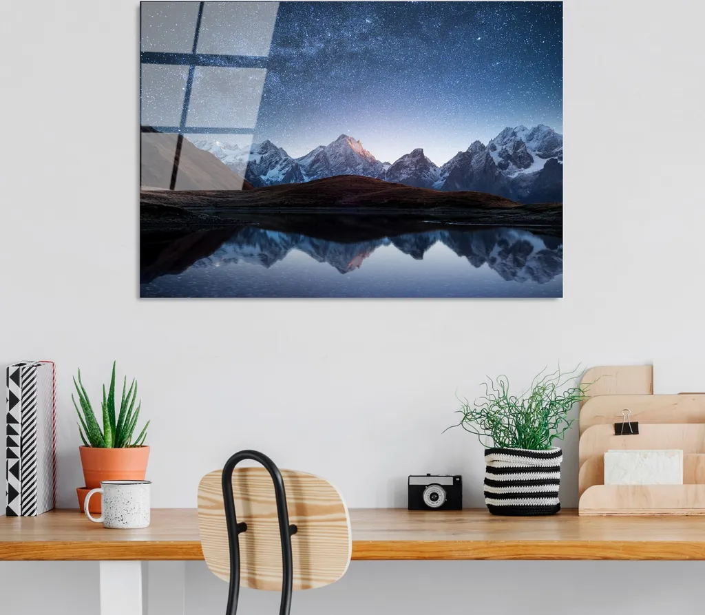 Wallity UV-305 Quadro Vetro 50x70: Colori Vivi per la tua Casa