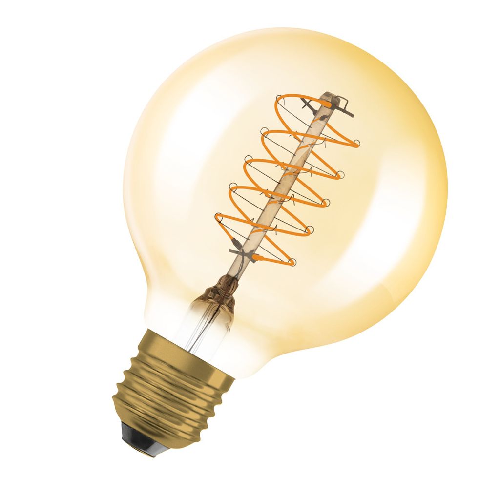 OSRAM Globe 80 LED Filamento 4,8W 420lm E27 2.200K oro Immagine del prodotto 