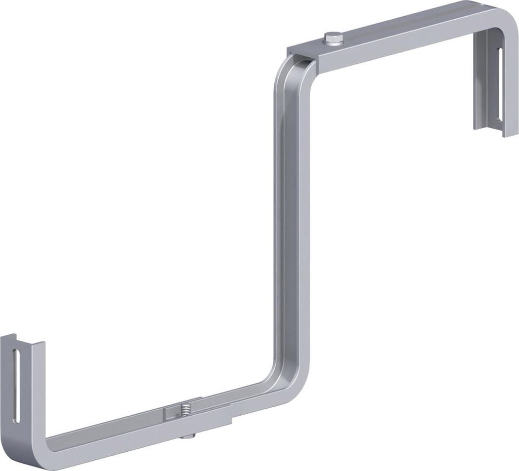 alfer Blumenkastenhalter 230 mm 230 x 200 mm Aluminium roh Produktbild 