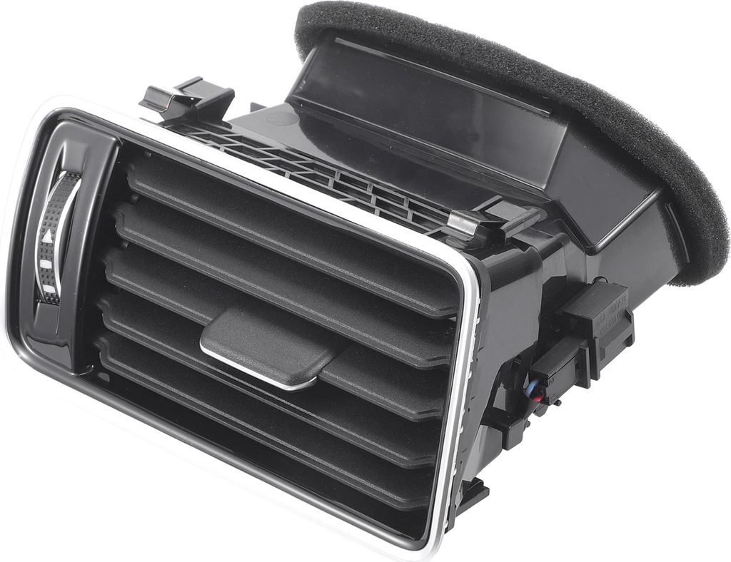 Mittelkonsole A/C-Auslass für Volkswagen Passat Langlebig Nr. 3AD819702A | Vorderer rechter Lüftungsgitter-Panel Schwarz 1 Stück